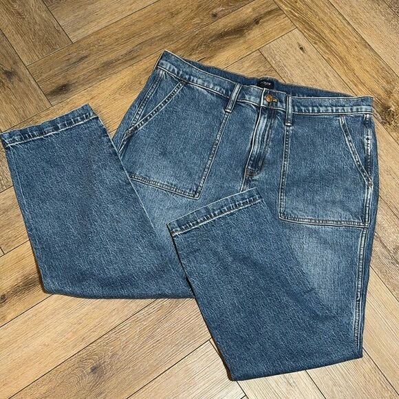 NWT J.Crew Utility Pocket Jeans - Picture 1 of 3